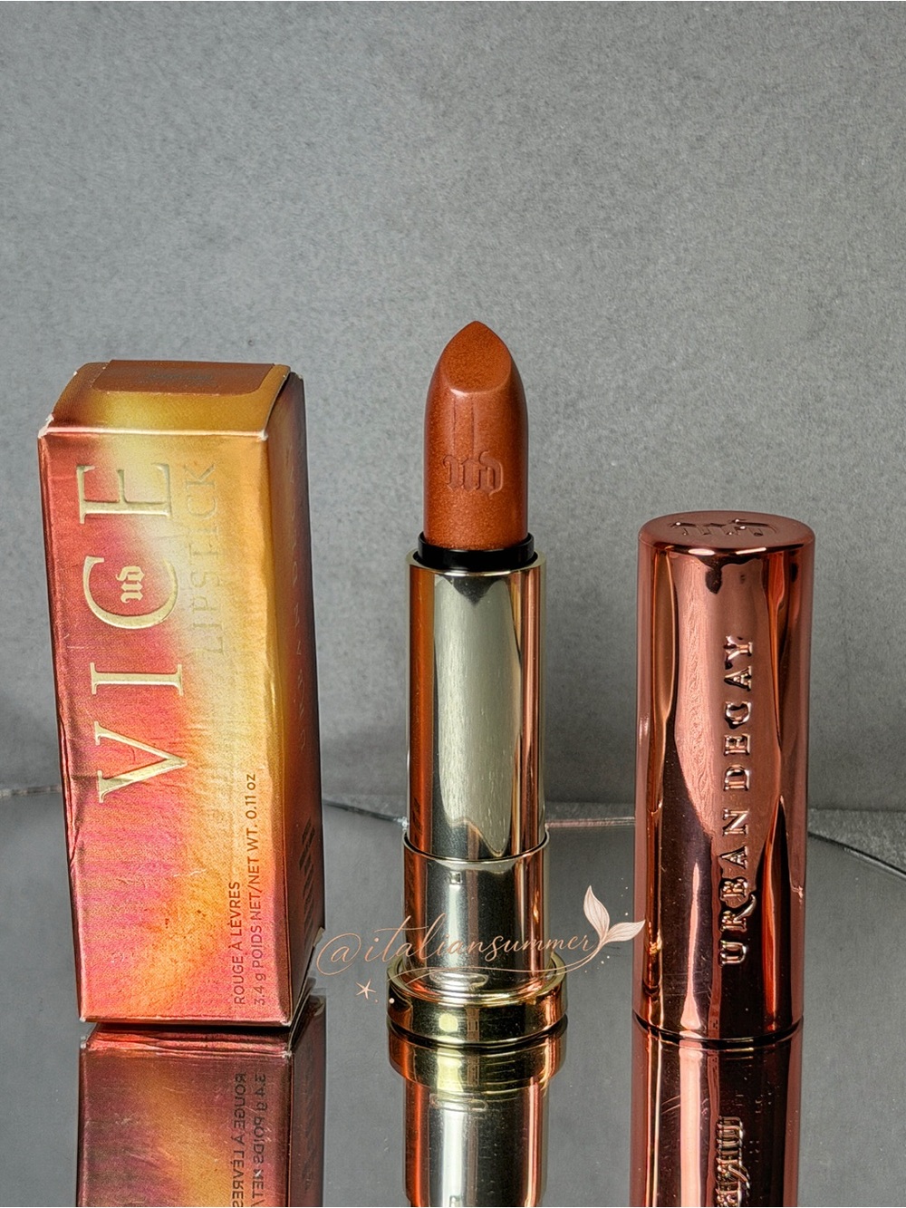 Urban Decay Vice Lipstick Scorched Full Size New In Box